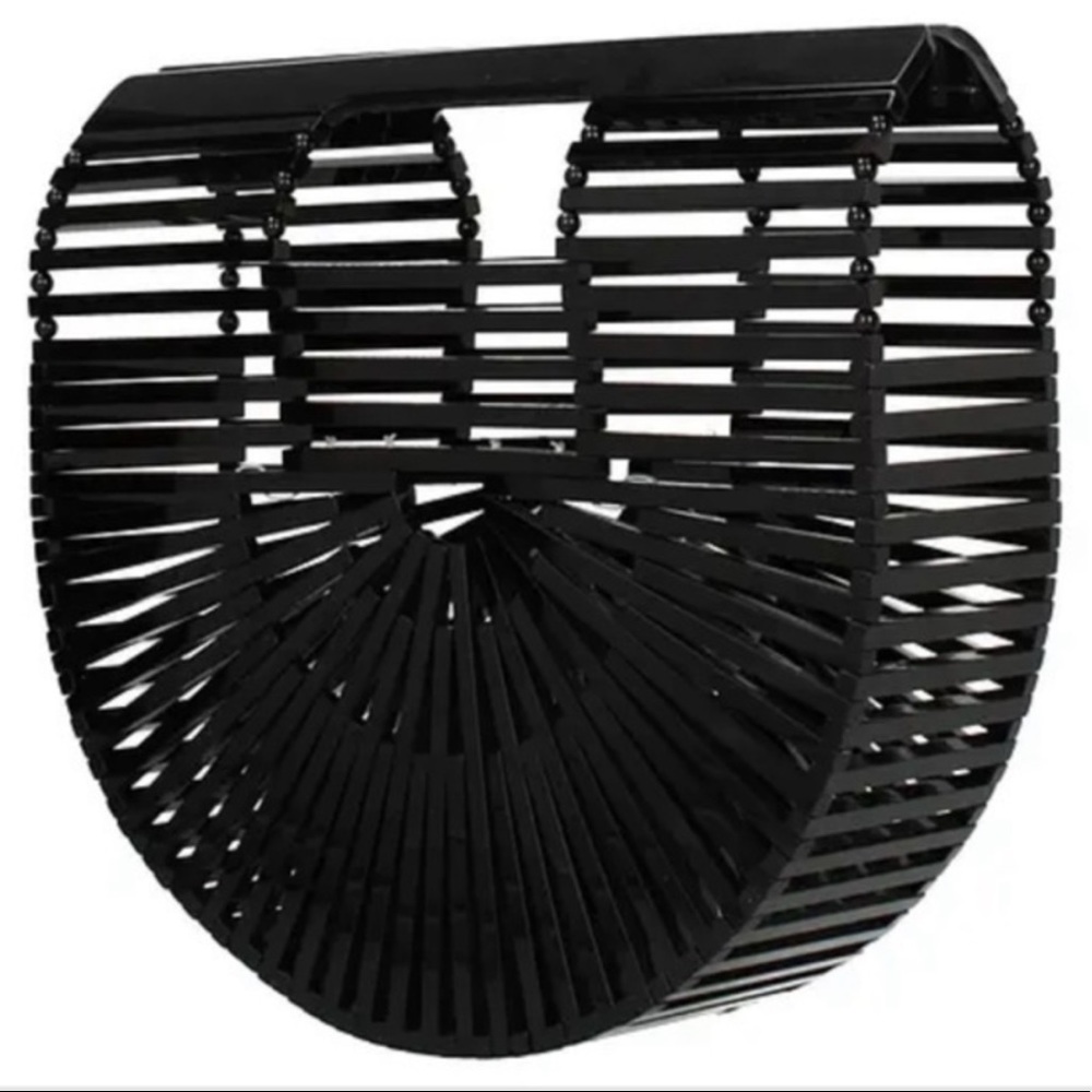 Cult Gaia Mini Ark Bag Black